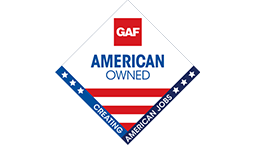GAF american owned badge