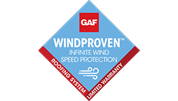 GAF windproven badge