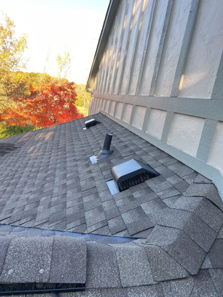 shingle roof repair farmington hills michigan after