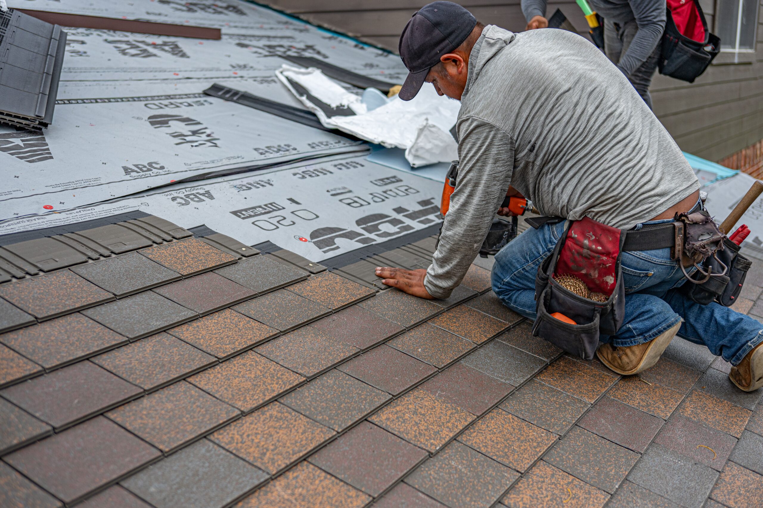 Roofing craftsmanship and installation work
