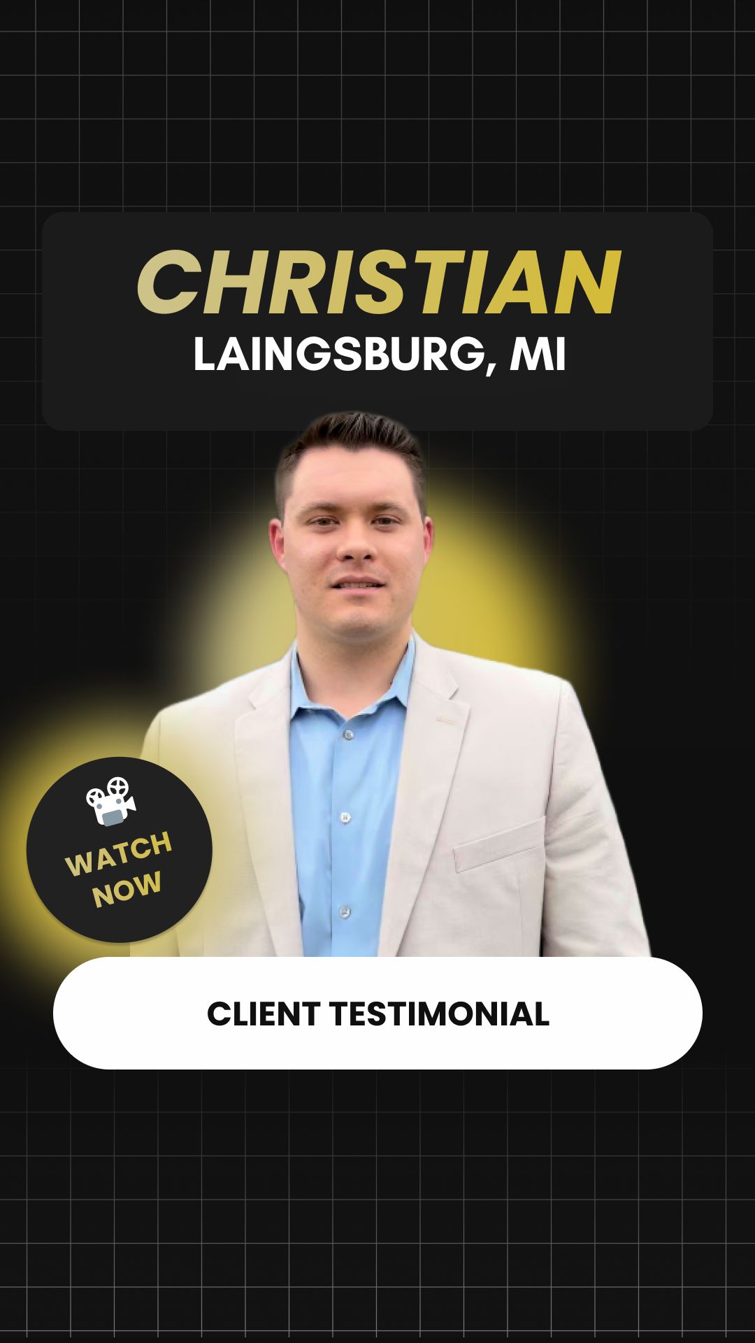 Testimonials 3 Christian R. Arrow Roofing Services testimonial