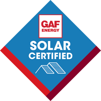 GAF Energy Solar Certified installer logo